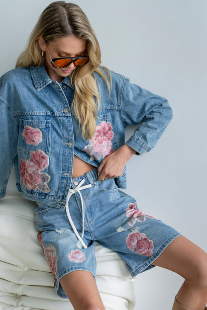 Valarie Floral Bermuda Shorts