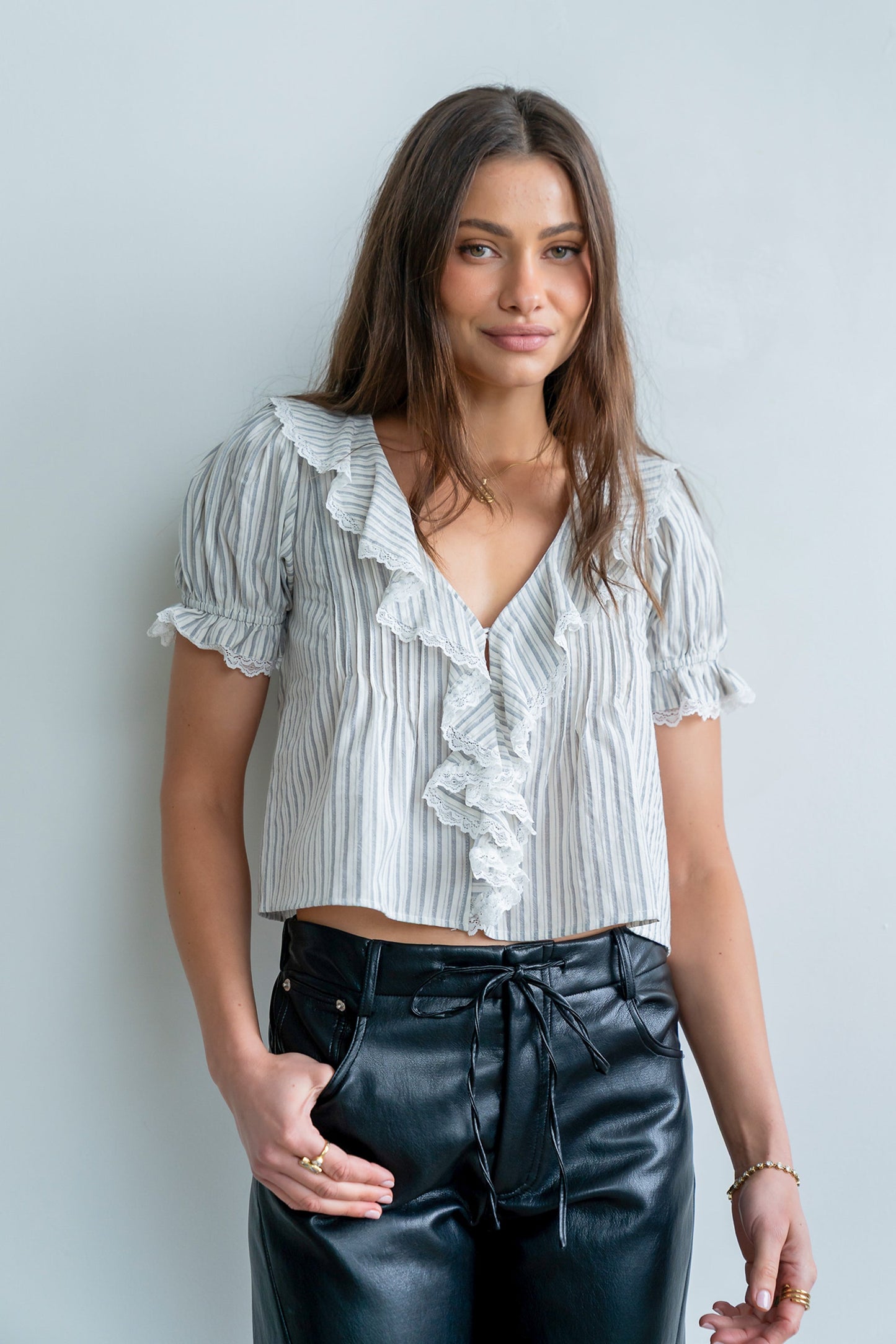Kennedy Ruffle Blouse
