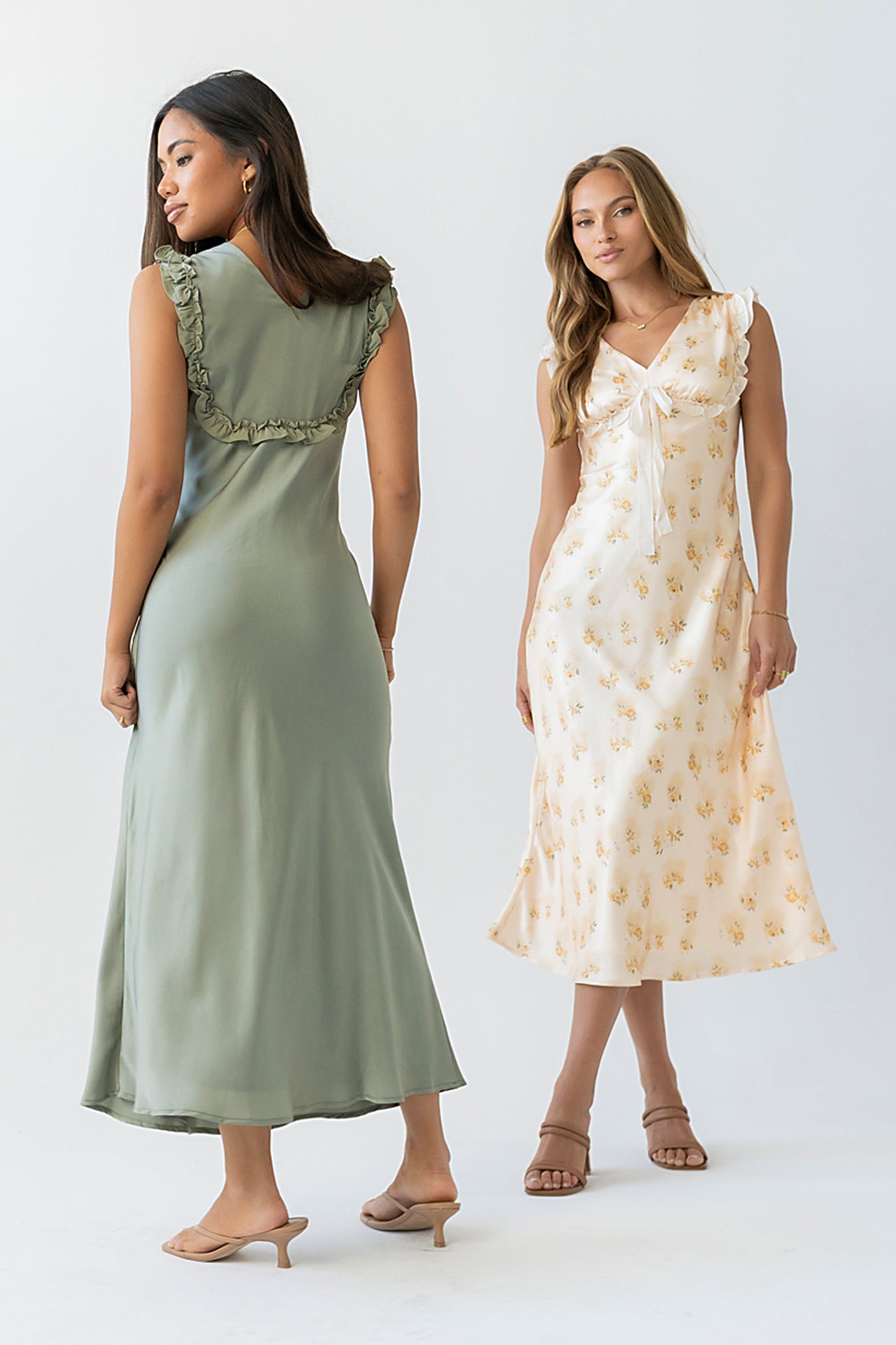 Tracey Maxi Dress in Yellow