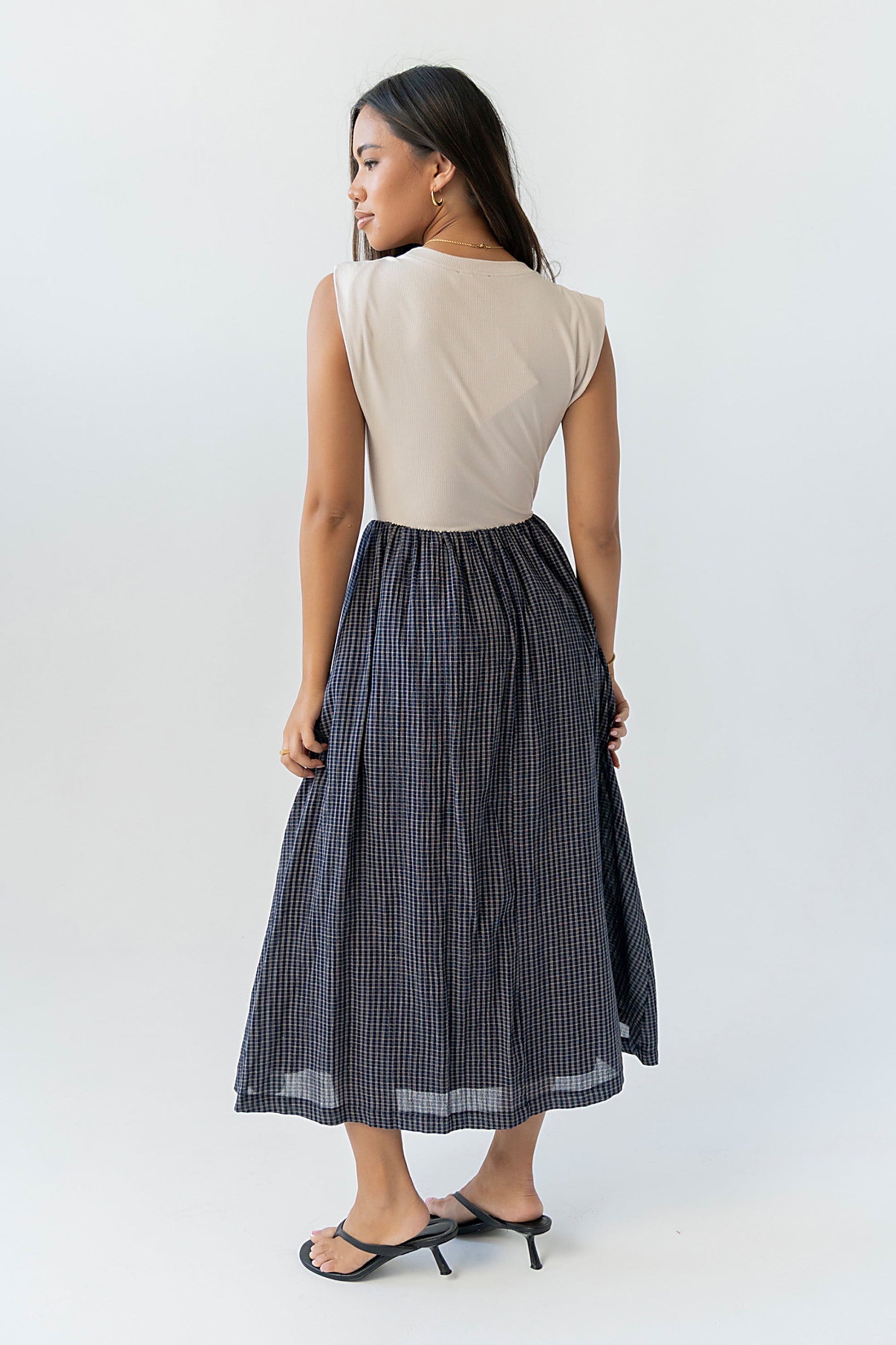 Tilly Mixed Media Dress