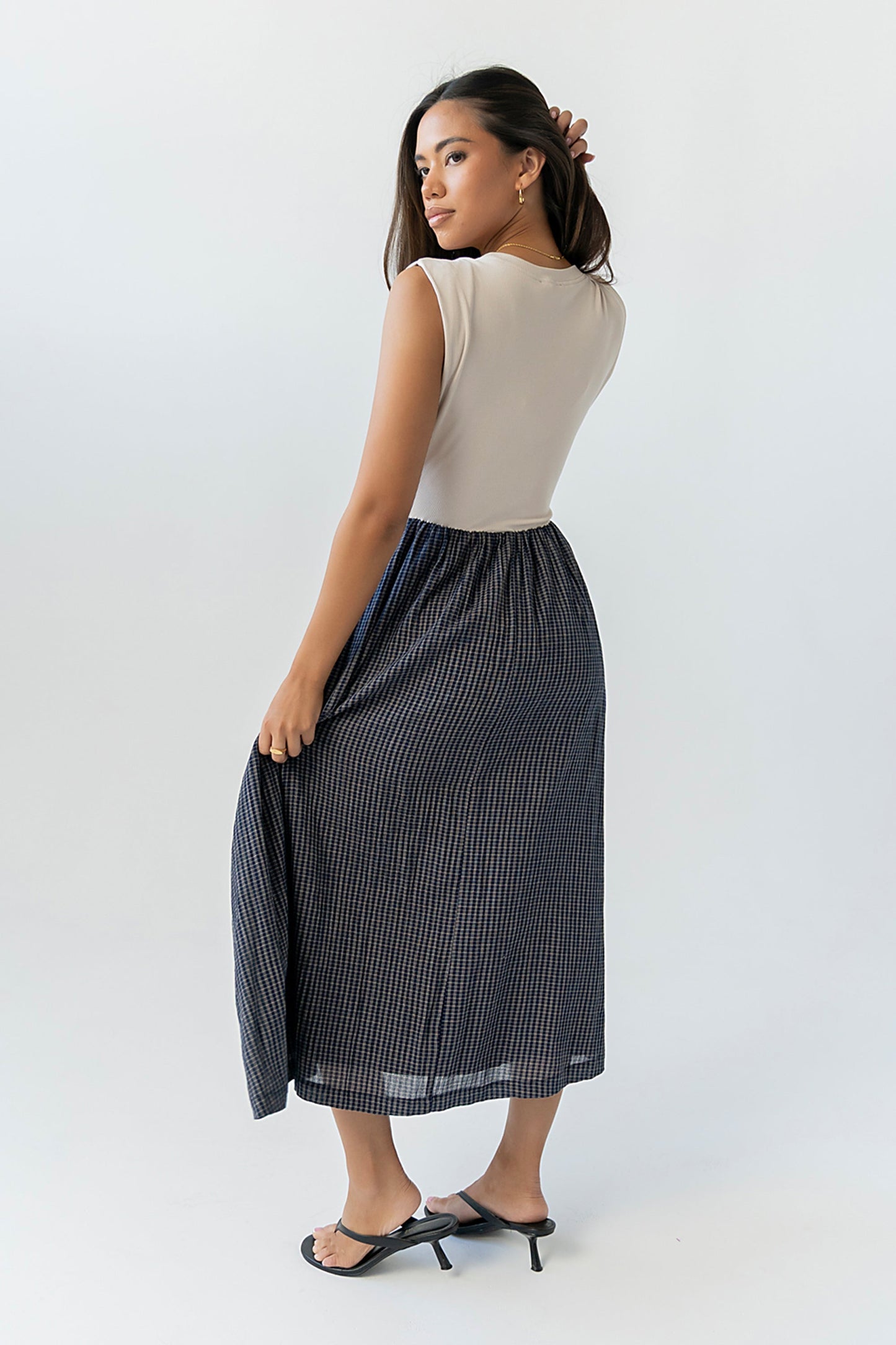 Tilly Mixed Media Dress
