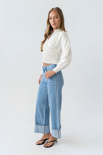 Marta Polka Dot Blouse