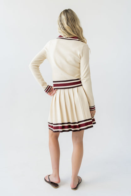 Brandie Striped Mini Skirt