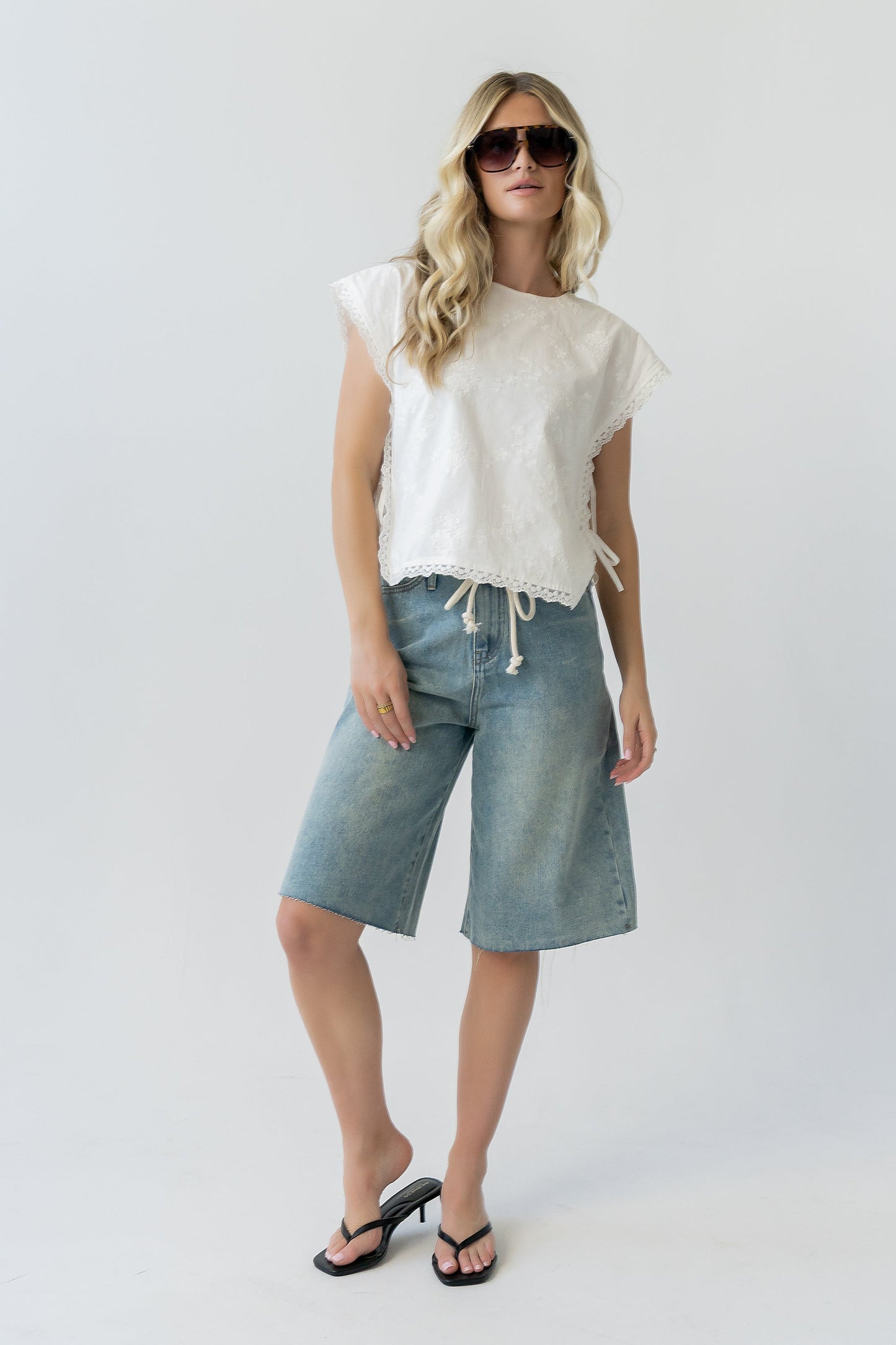 Cassidy Embroidered Top