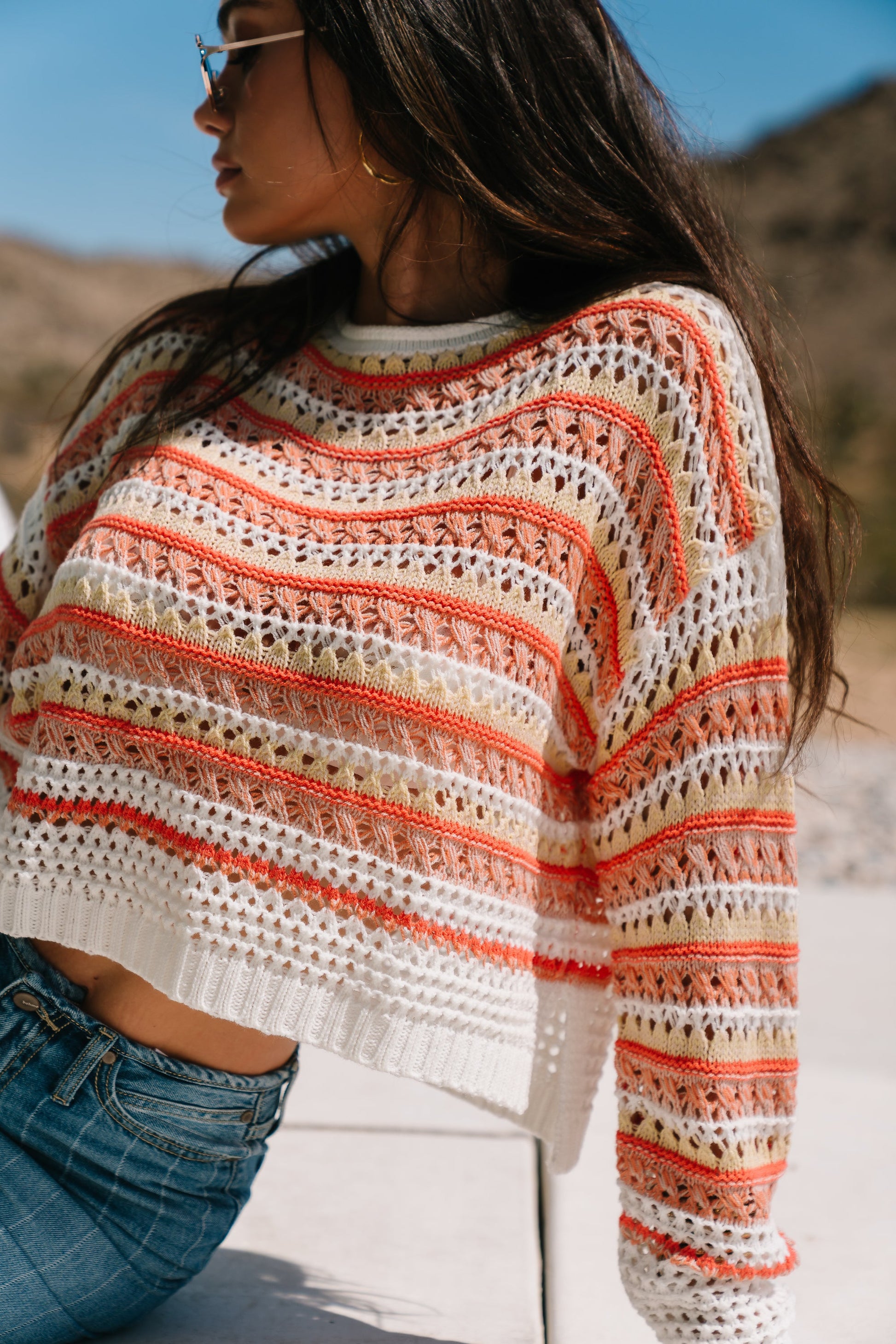 Correy Striped Sweater