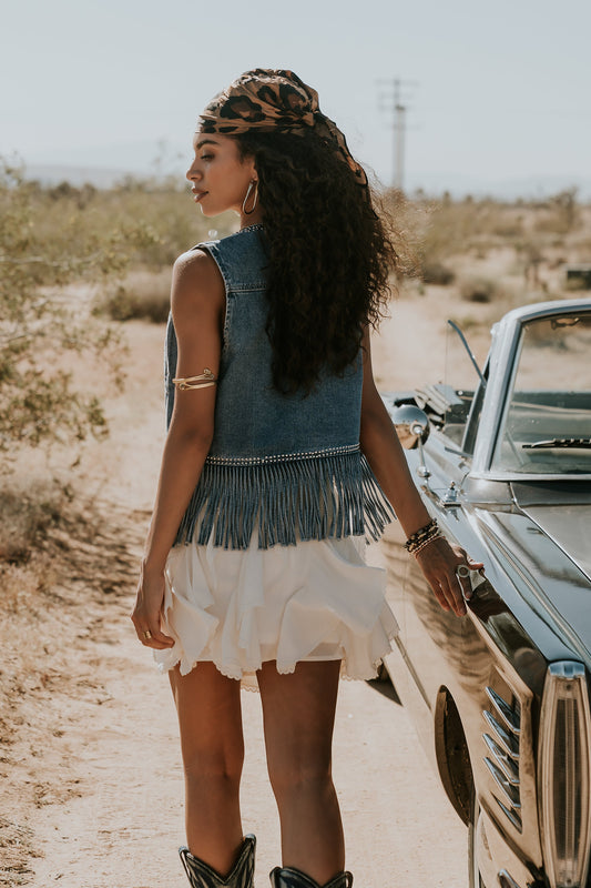 Taysha Denim Vest