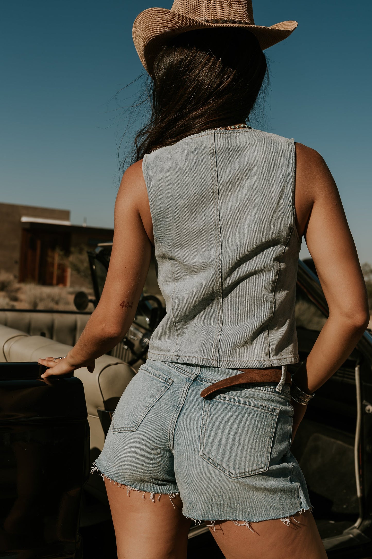 PREORDER - Ariya Denim Vest