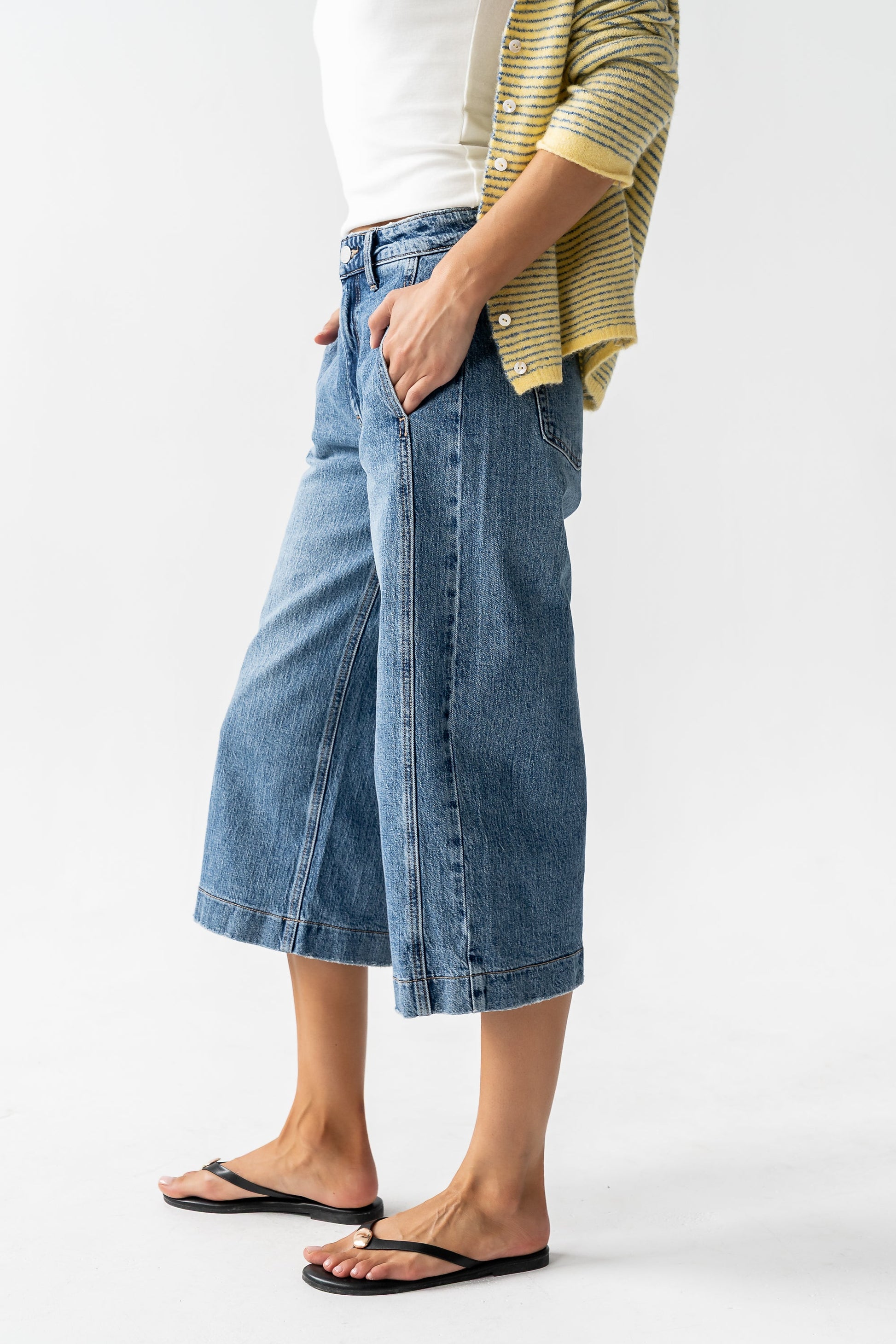 Leanne Wide Leg Capris