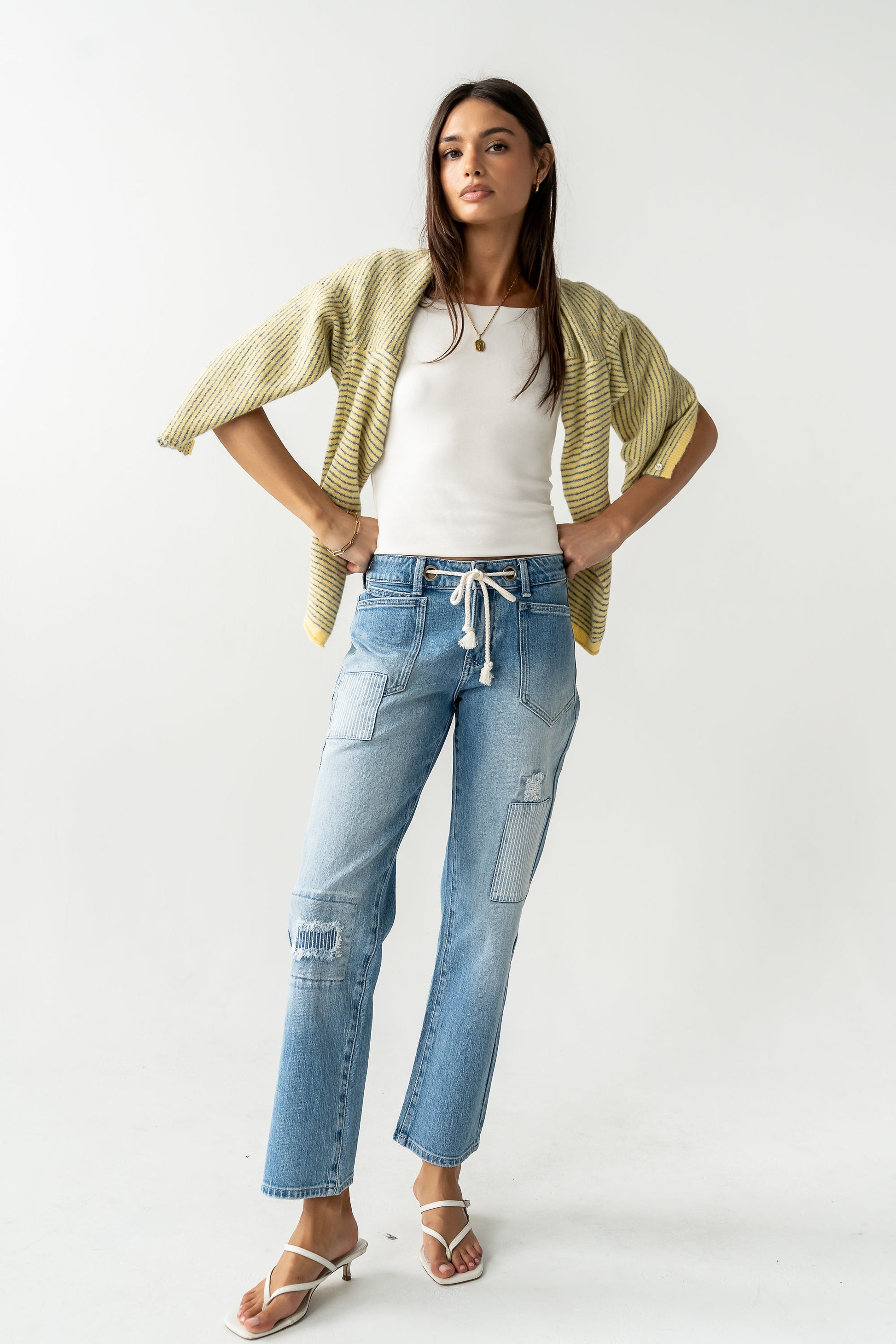 Lizzy Striped Cardigan
