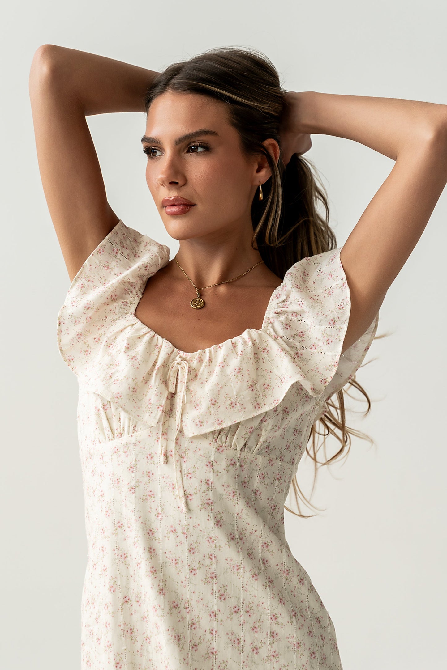 Rustin Floral Midi Dress