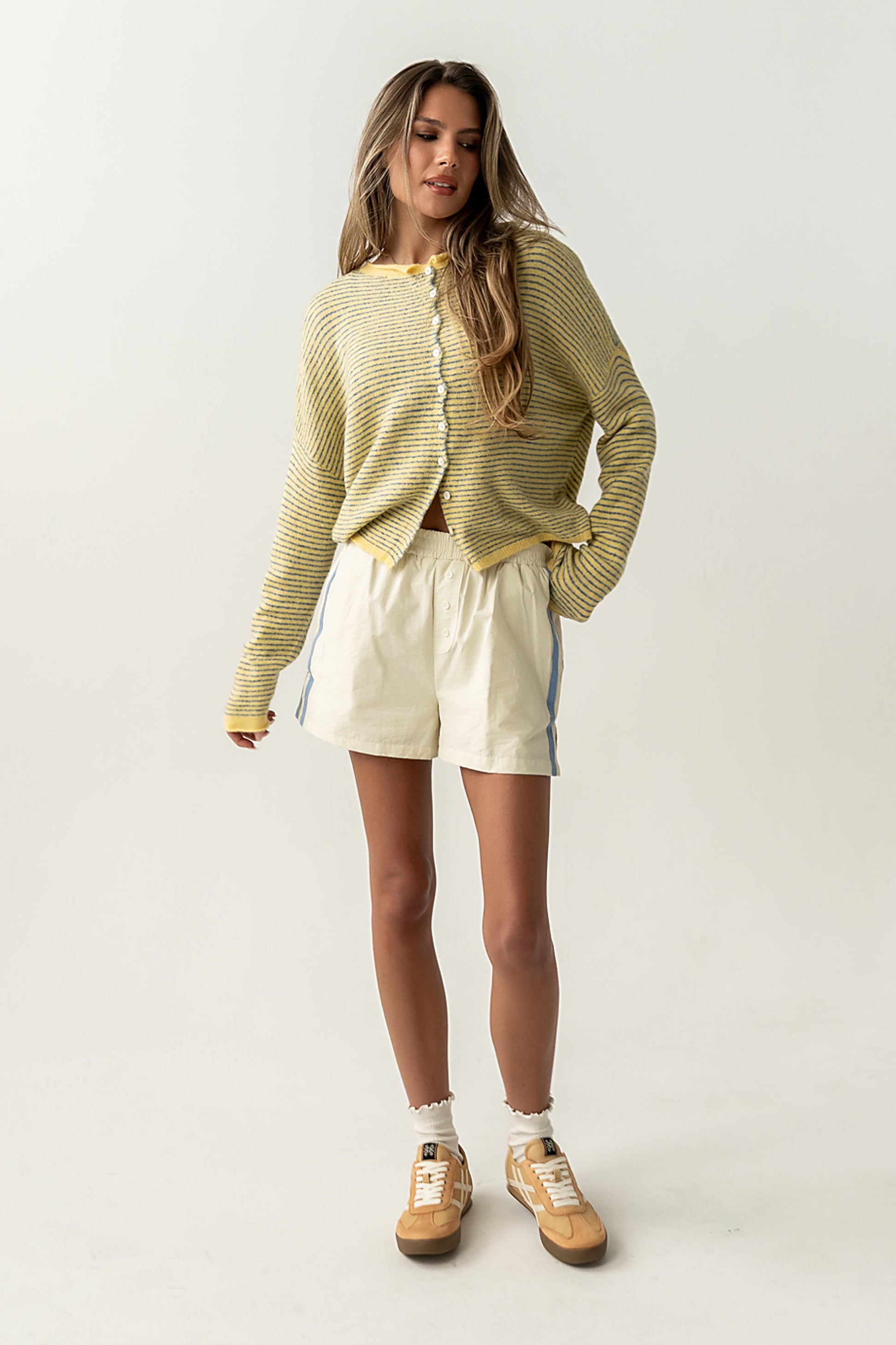 Lizzy Striped Cardigan