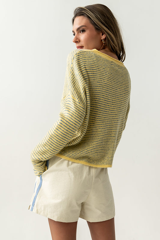 Lizzy Striped Cardigan