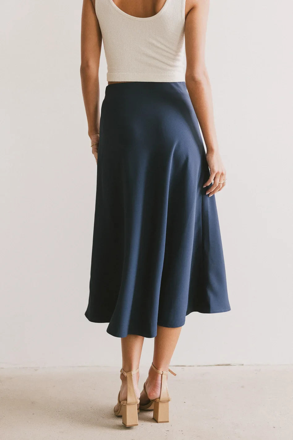 Kamila Skirt in Navy - FINAL SALE