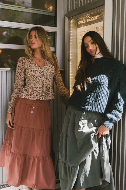 Dream Knit Sweater in Dark Teal - FINAL SALE