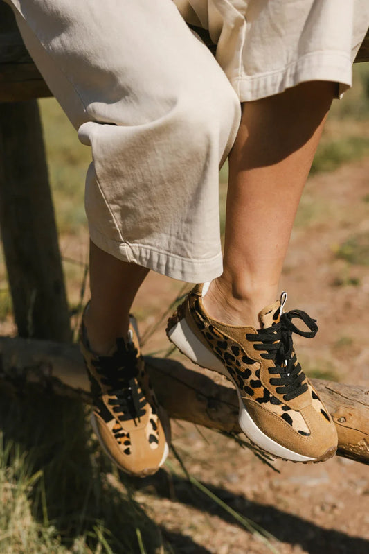 Steve Madden Campo Sneakers in Leopard - FINAL SALE