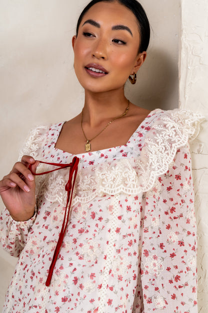 Macy Floral Babydoll Dress - FINAL SALE