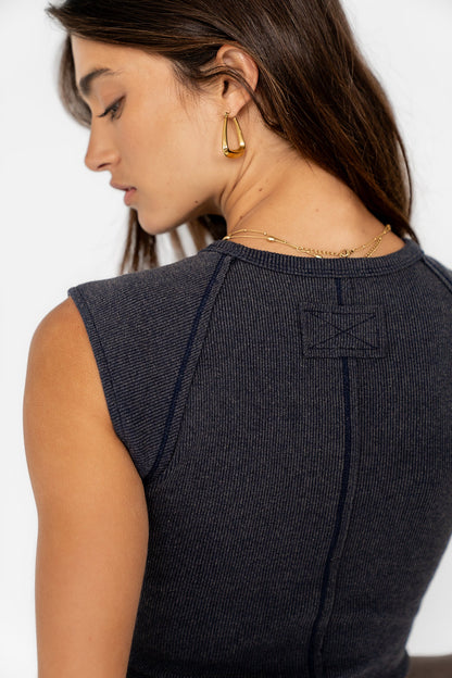 Huxley Tank in Navy