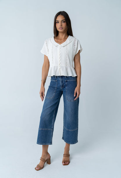 Frida Collared Blouse