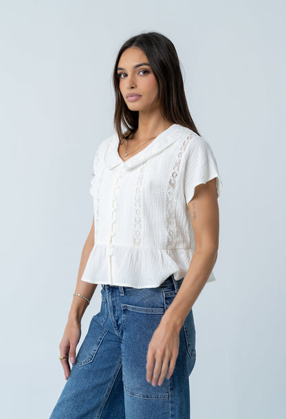 Frida Collared Blouse