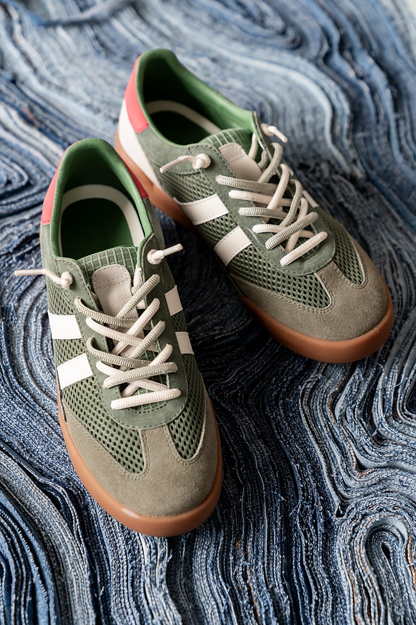 Steve Madden Verdict Sneakers in Green - FINAL SALE