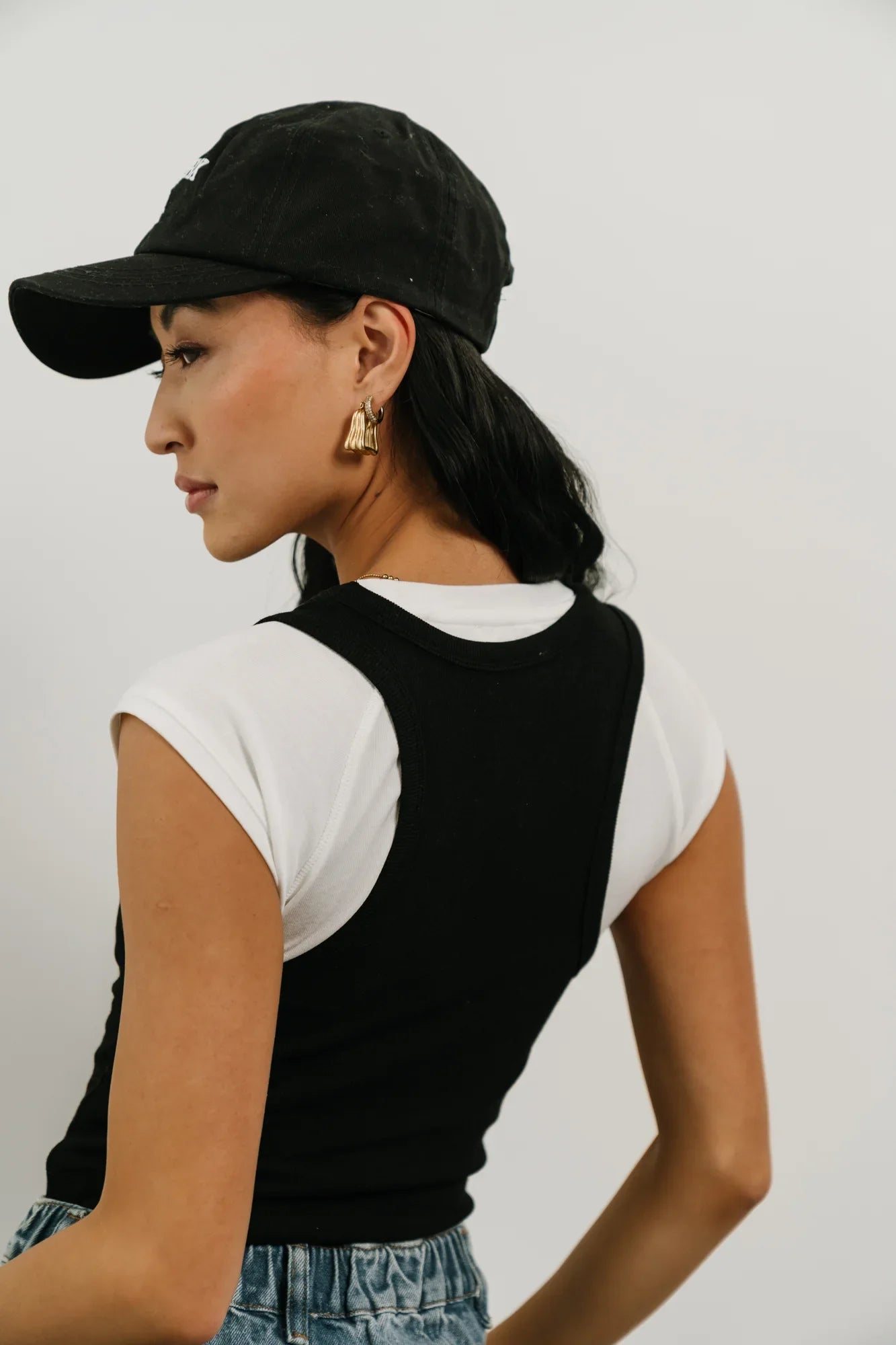 Kendall Tank in Black - FINAL SALE