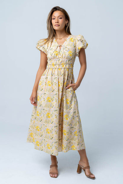 Zoey Floral Maxi Dress
