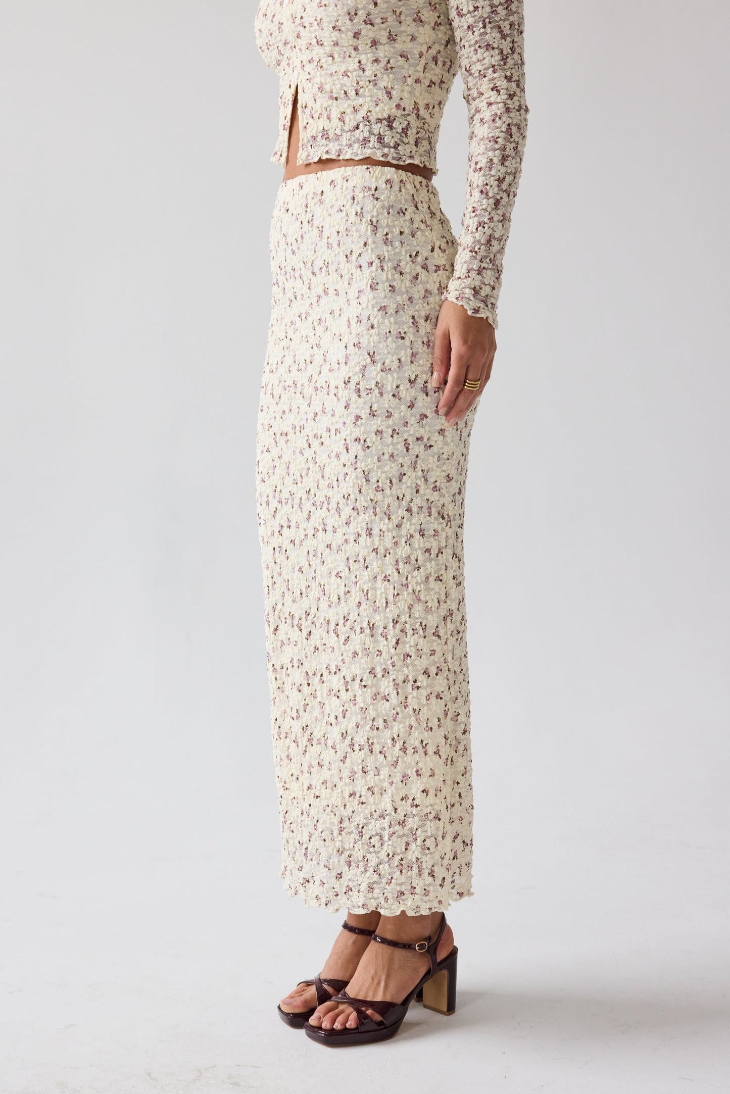 Reggie Floral Maxi Skirt