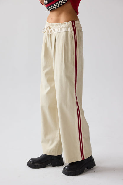 Landon Striped Wide Leg Pants