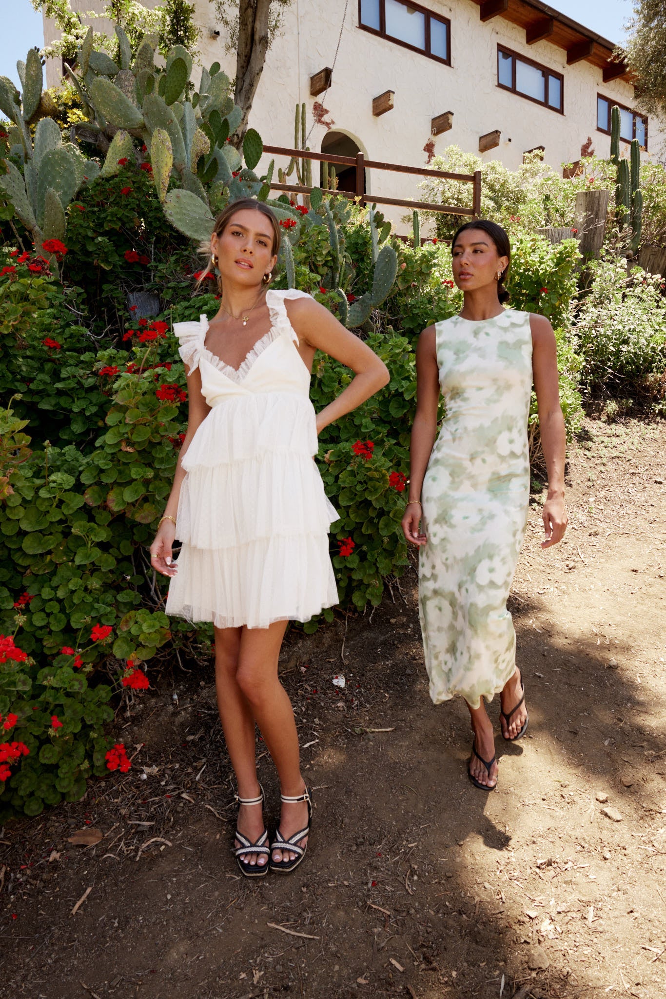 Rosie Ruffle Mini Dress - FINAL SALE